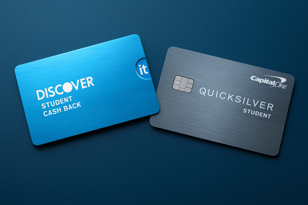 Discover vs Quicksilver Student July 2025