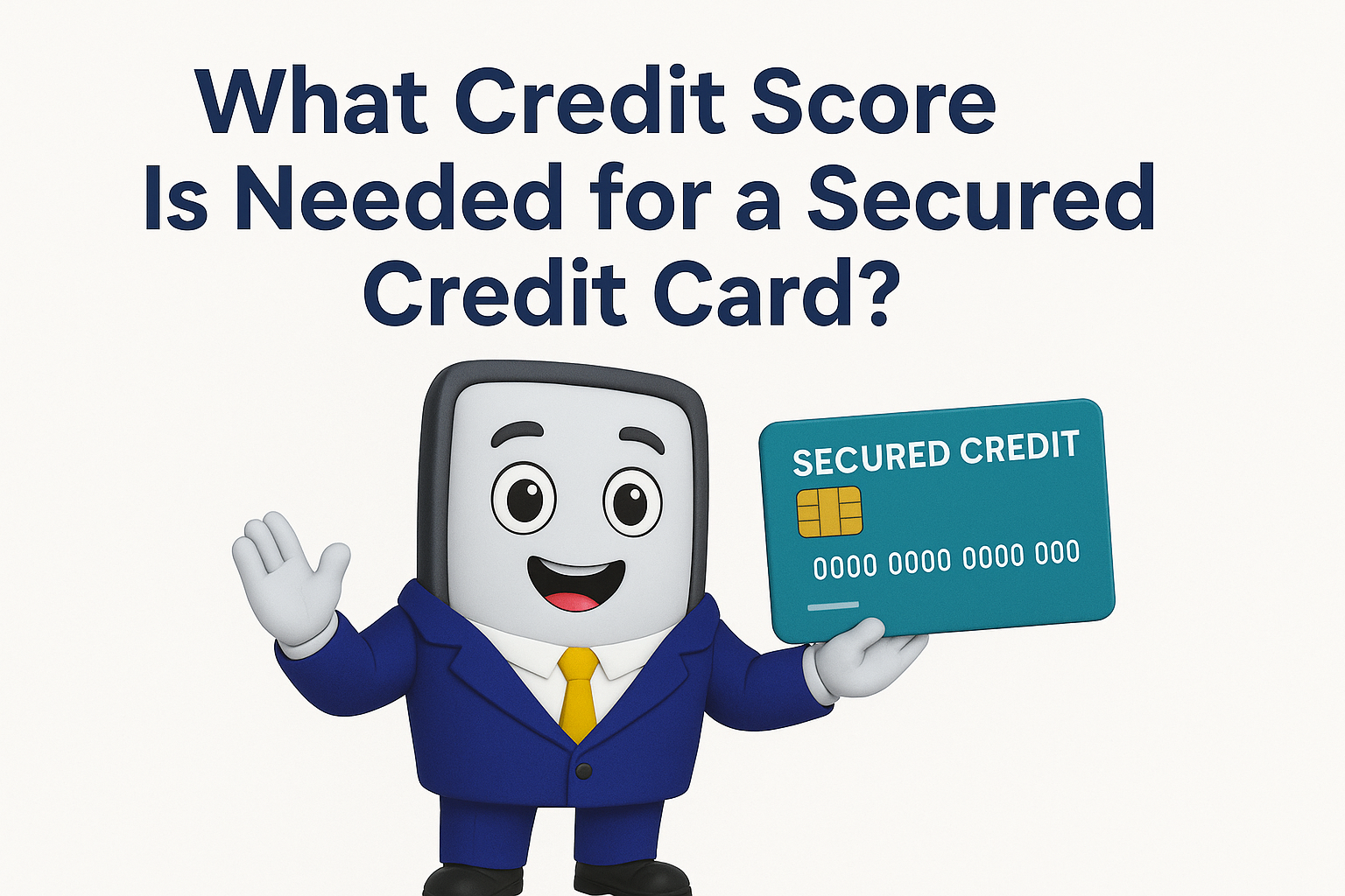 Credit Score Is Needed for a Secured Credit Card?